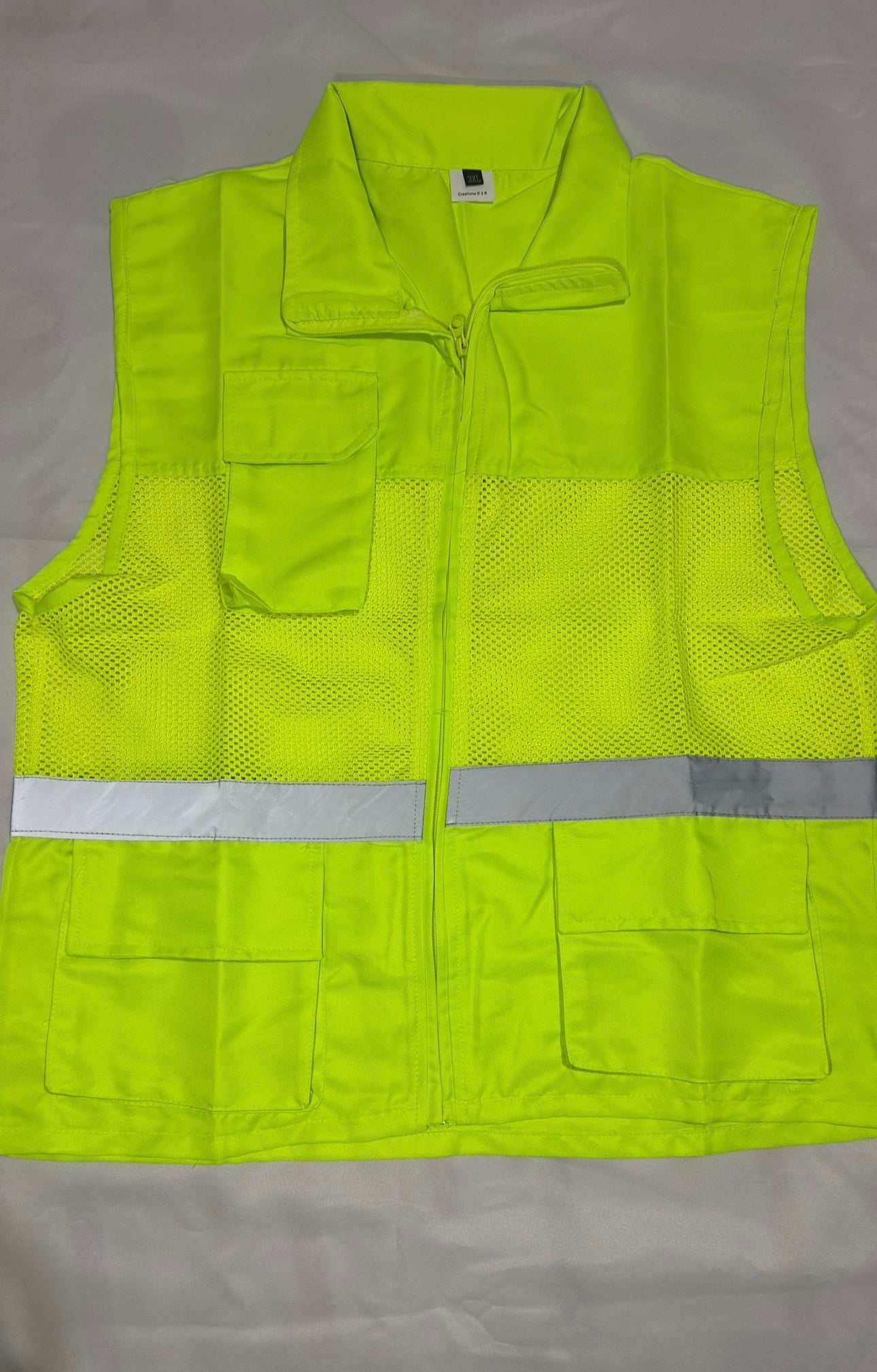 Gilet fluo avec mail