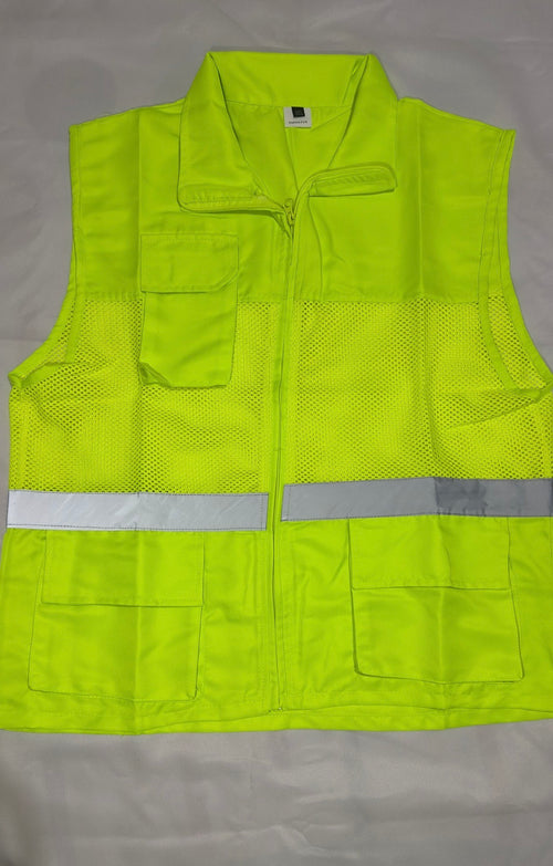 Gilet fluo avec mail