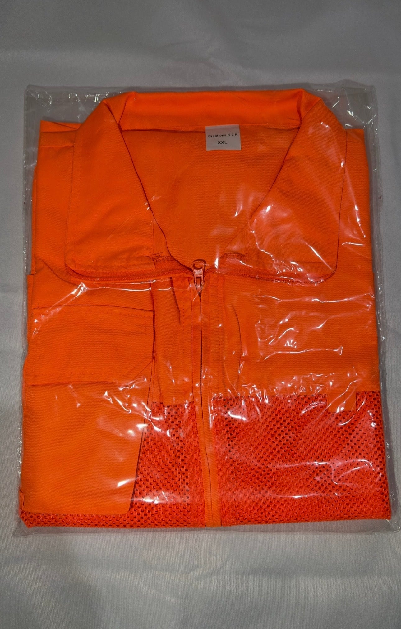 Gilet fluo avec mail